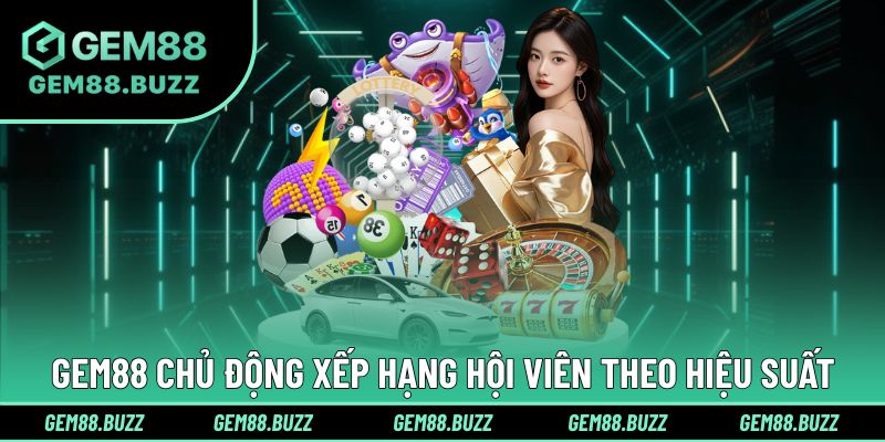Gem88 chủ động xếp hạng hội viên theo hiệu suất